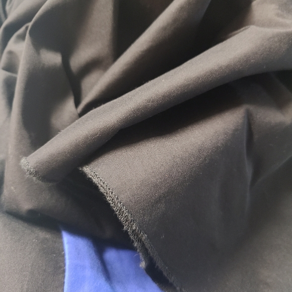 Mini Goth Cocktail Dress in Black w Blue Detail - Picture 9 of 16